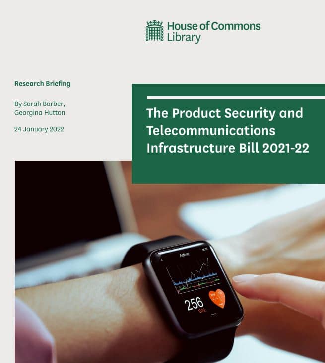 PSTI bill introduced to parliament for second reading SafeShark